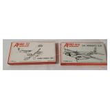 2 Aeroclub Model Plane Kits - Firefly, Mosquito