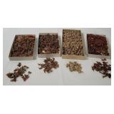 Assorted Small Plastic Military Figures H O