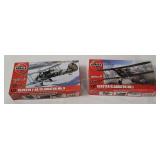 2 Airfix Gloster Model Kits 1/72