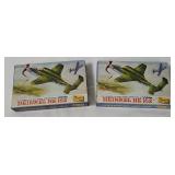 2 Lindberg Heinkel He 162 Model Kits 1/72