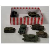 Assorted Plastic Military Tanks