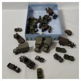 Plastic Military Jeeps & Trucks