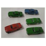 5 Eko Volvo P-1800 Small Plastic Cars