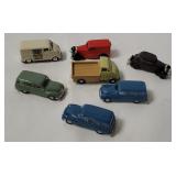 7 Small Plastic Vehicles - Brekina Etc.