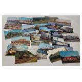 Train & Trolley Postcards