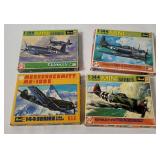 4 Revell Model Kits 1/144 - Corsair, Dauntless