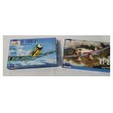 2 Amodel Model Kits 1/72 - Yt-2, Bf 109g-2