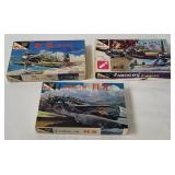 3 Otaki Warplane Model Kits