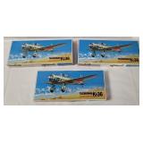 3 Fujimi Tachikawa Ki-36 Model Kits 1/72