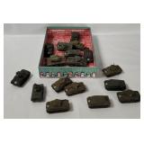 Assorted Plastic Military Tanks