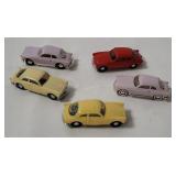 5 Alfa Romeo Small Plastic Cars