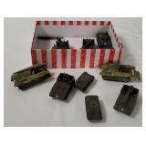 Assorted Plastic Military Tanks