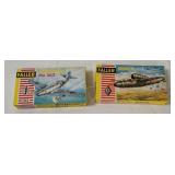 2 Faller Model Kits 1/100 - Heinkel, Messerschmitt