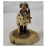 Ron Lee Signed Clown Sculpture