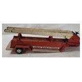 Vtg Nylint Hook N Ladder Fire Truck Trailer