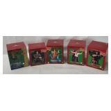 5 Elvis Presley X-mas Ornaments