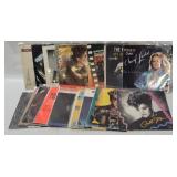 20 Assorted 7' Records W/ Pic Sleeves