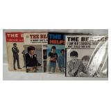 4 The Beatles 7' Singles W/ Pic Sleeves