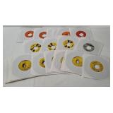 Assorted Johnny Cash 7' Records