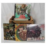 Box Of Vtg Records, Assorted Genres