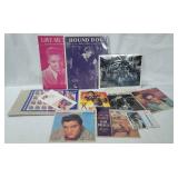 Vtg Elvis Sheet Music, Pic Sleeves Etc.