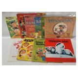 11 Vtg Disney Records W/ Pic Sleeves