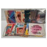 20 Assorted 7' Records W/ Pic Sleeves