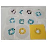 10 Vtg Rolling Stones 45rmp Records