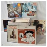 Box Of Assorted Vtg Records