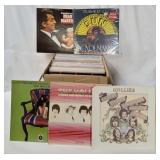Box Of Vtg Records, Assorted Genres
