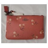 New Coach Pink Wristlet Wallet