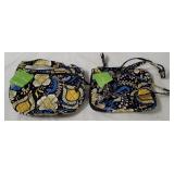 2 New Vera Bradley Ellie Blue Purses