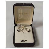 14k Gold Snap Hoop Earrings .3g