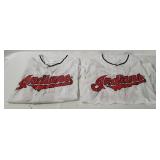 2 Mlb Indians Encarnacion Jerseys Size X L