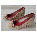 New Coach Sweety Wedge Heel Shoes Size 8.5