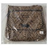 New Vera Bradley Zebra Mailbag Purse