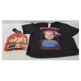 Child's Play Chucky Shirt & Beanie W/ Tags