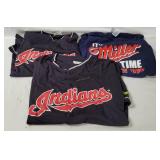 3 Mlb Indians Shirts Size Size X L