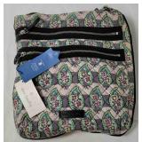 New Vera Bradley Paisley Stripes Purse