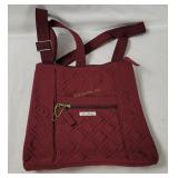 New Vera Bradley Burgundy Hipster Purse