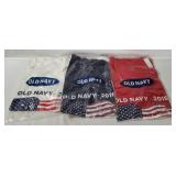 3 New Old Navy Land Of The Free Shirts Size X L
