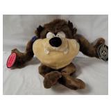 Looney Tunes Musical Taz Plush W/ Tag