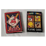 2 Decks Playing Cards - Looney Tunes, Mlb Indians