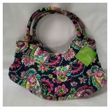 New Vera Bradley Petal Paisley Purse