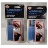 2 Windshield Repair Kits