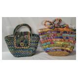 2 New Cappelli Straworld Purses
