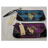 2 New U S Polo Assn. Clutch Purses