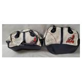 2 Cleveland Indians Purses