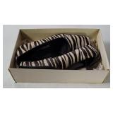 Enzo Angiolini Zebra Stripe Shoes Size 8
