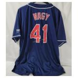 Mlb Indians Charles Nagy Jersey Size X L
